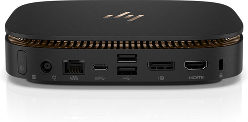 HP Elite Slice Ultra-Small Form Factor Desktop PC, Intel Core i5-6500T, 2.50GHz, 8GB RAM, 256GB HDD, Windows 10 Pro 64-Bit- X9U63UT#ABA
