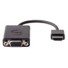 Dell HDMI to VGA Adapter, A/V Cable, Black- DAUBNBC084