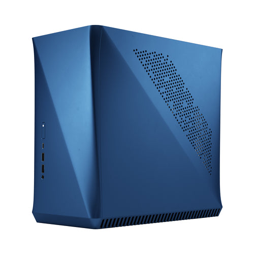 Fractal Design Era ITX SFF Computer Case, USB Ports, Cooling Fans, One 3.5" HDD or Two 2.5" SSDs Support, Cobalt Blue - FD-CA-ERA-ITX-BU