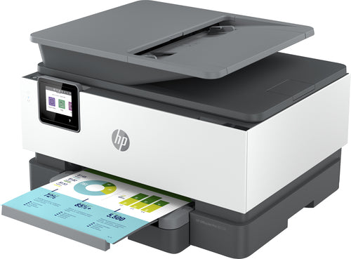 HP OfficeJet Pro 9015e All-in-One Color Inkjet Printer, 22/18ppm, 512MB, WiFi, Ethernet, USB - 1G5L3A#B1H