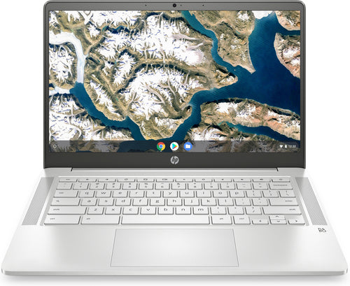 HP 14a-na0037nr 14" HD Chromebook, Intel Celeron N4020, 1.10GHz, 4GB RAM, 64GB eMMC, Chrome OS - 9JU02UA#ABA (Certified Refurbished)