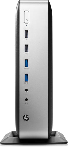 HP t730 Thin Client Desktop PC, AMD RX-427BB, 2.70GHz, 4GB RAM, 16GB Flash, HP ThinPro - 4FH71UA#ABA