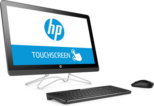HP 24-e028cy 23.8" Full HD (Touchscreen) All-in-One Computer, AMD A9-9400, 2.40GHz, 4GB RAM, 1TB SATA, Windows 10 Home 64-Bit - Z5P43AA#ABA (Certified Refurbished)