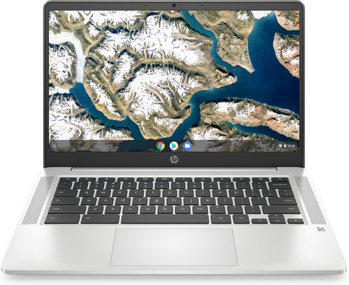 HP 14a-na0010nr 14" HD Chromebook, Intel Celeron N4000, 1.10GHz, 4GB RAM, 32GB eMMC, Chrome OS - 9LL49UA#ABA
