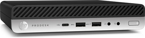 HP ProDesk 405-G4 Mini Business PC, AMD Ryzen 5-2400GE, 3.20GHz, 8GB RAM, 256GB SSD, Win 10 Pro- 6VC52UT#ABA (Certified Refurbished)