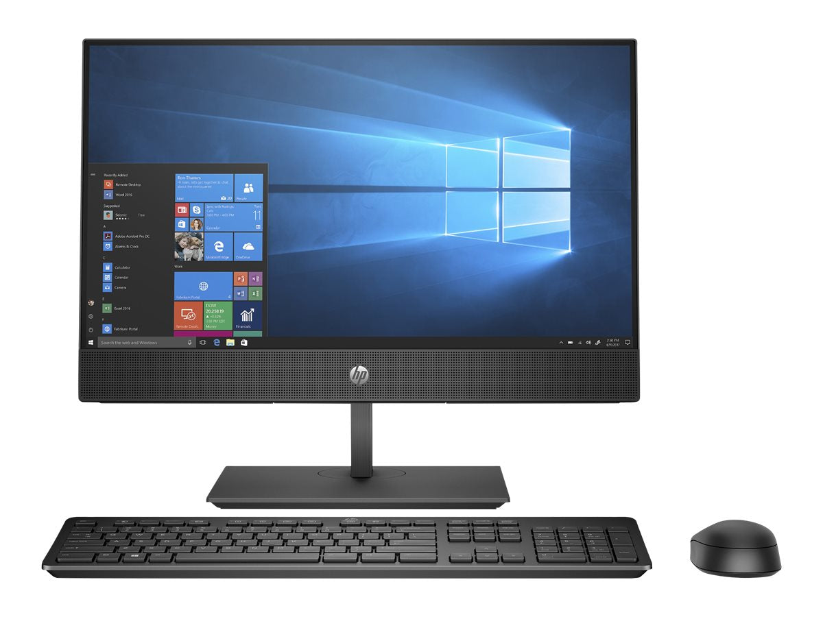 HP ProOne 600-G5 21.5" FHD All-In-One PC, Intel i5-9500, 3.0GHz, 8GB RAM, 256GB SSD, Win10P - 2Y1E2UT#ABA
