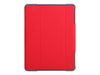 STM Goods Dux Plus Duo Carrying Case for 10.5" Apple iPad Air (3rd Gen)/iPad Pro Tablet, Red - STM-222-237JV-02