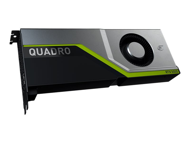 HP NVIDIA Quadro RTX 5000 16GB Graphics Card, PCIe 3.0 x16, DisplayPort, USB-C - 5JH81AT