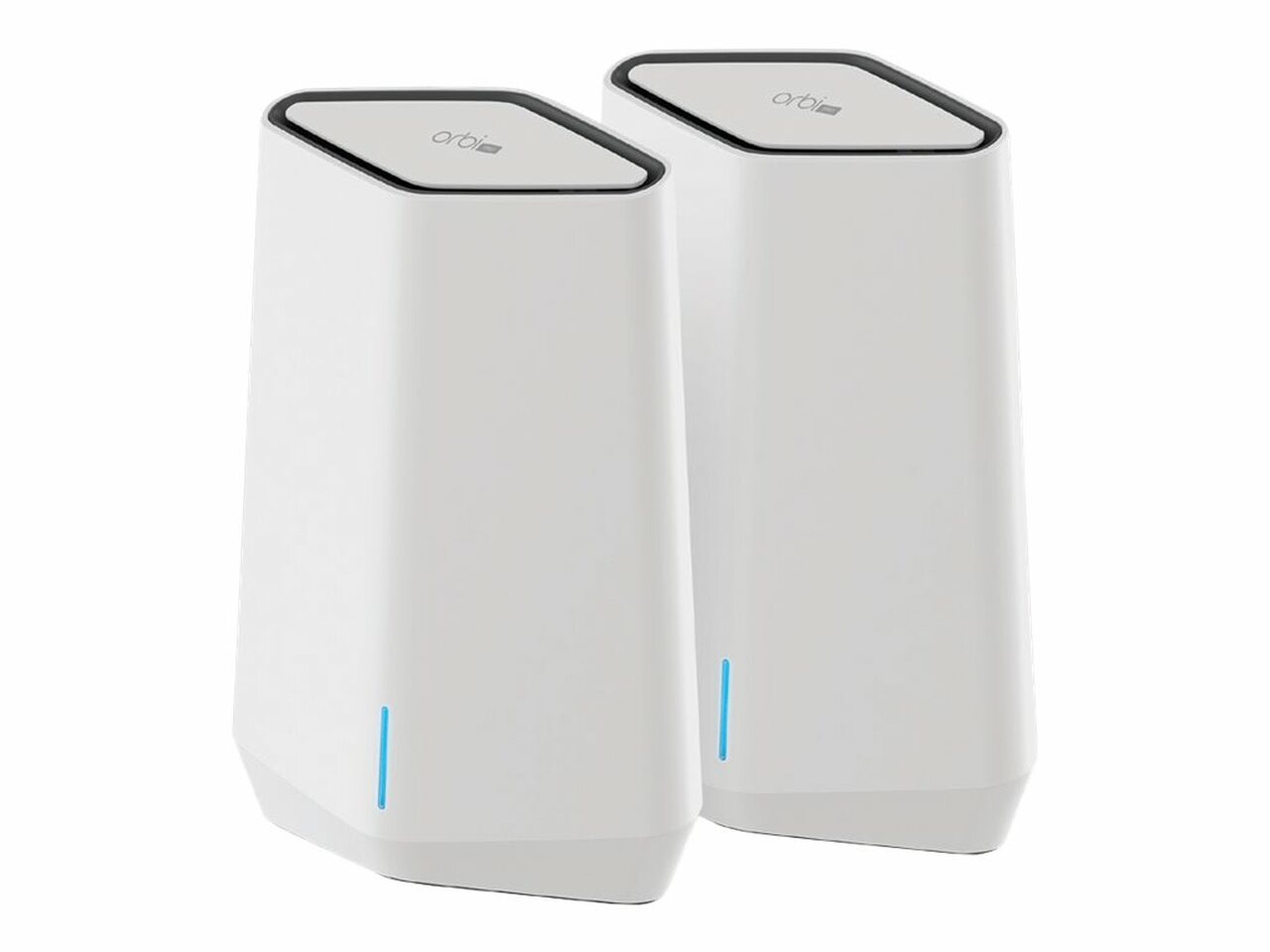 Netgear AX5400 Tri-Band Orbi Pro WiFi 6 Mesh System, 1 WiFi Router + 1 Satellite - SXK50-100NAS