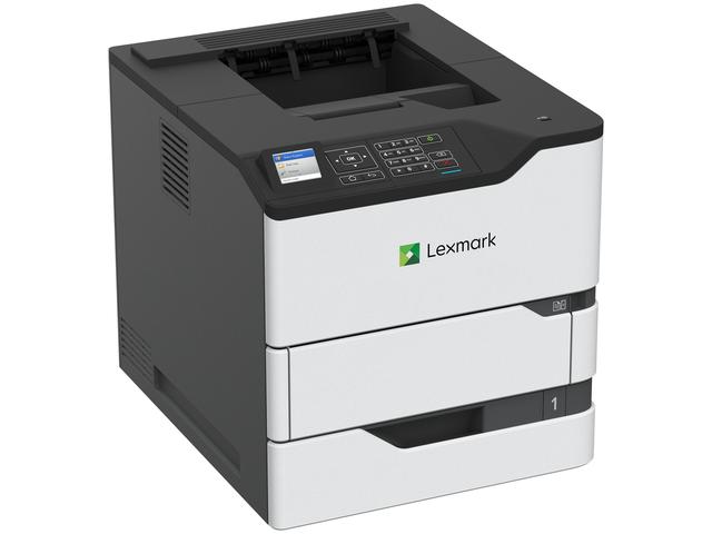 Lexmark MS821n Monochrome Laser Printer, 55 ppm, Ethernet, USB - 50G0050