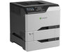 Lexmark CS725dte Color Laser Printer, 50 ppm, Integrated Duplex, Ethernet, USB - 40C9001