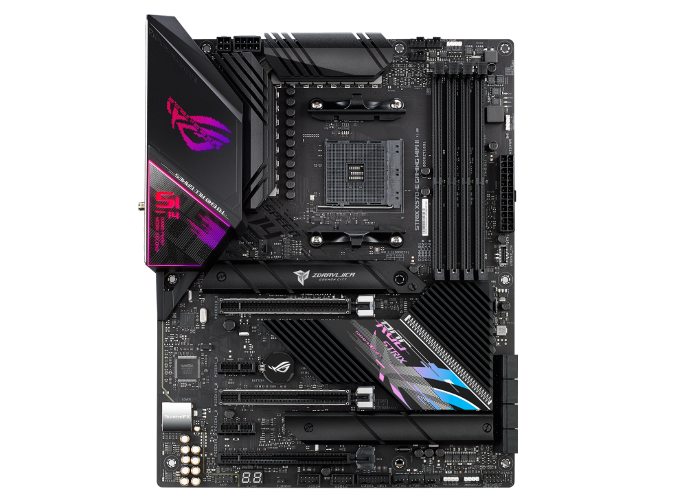 ASUS ROG Strix X570-E Gaming WiFi II, AMD AM4 X570S ATX Gaming motherboard- ROGSTRIXX570EGAMINGWIFIII