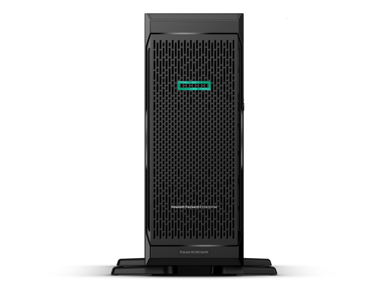 HPE ProLiant ML350 Gen10 server, Intel Xeon Silver 4208, 2.1 GHz, 16GB DDR4, 500 W, Tower (4U)  - P11050-001