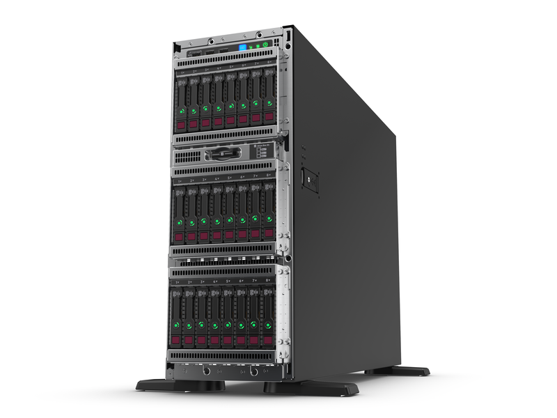 HPE ProLiant ML350 Gen10 server, Intel Xeon Silver 4208, 2.1 GHz, 16GB DDR4, 500 W, Tower (4U)  - P11050-001