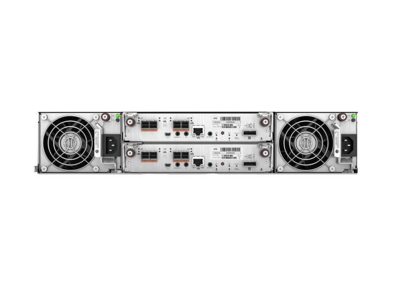 HPE MSA 2050 SAN Dual Controller SFF Storage, 2U, 24 x 7-pin SAS 12Gb/s Ports - Q1J01A