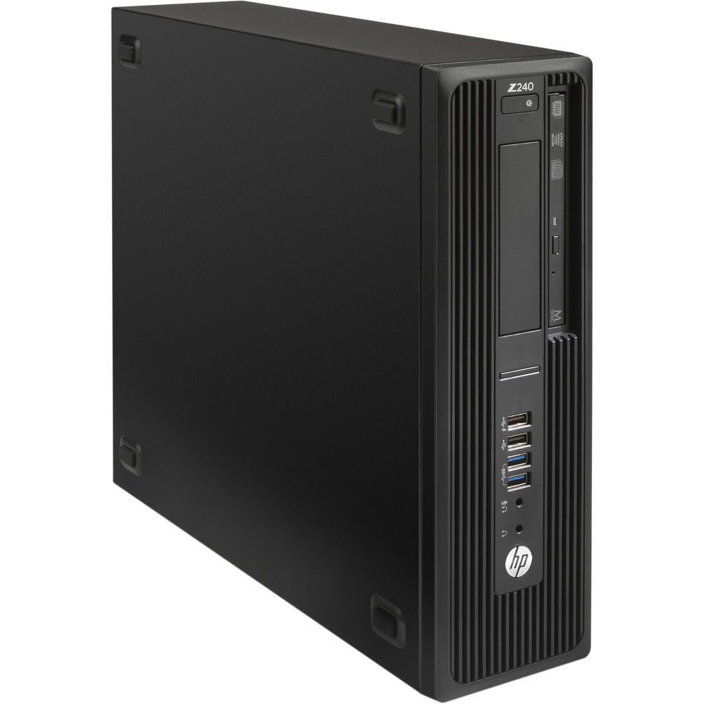 HP Z240 Business Workstation SFF Intel Pentium G4560 3.50GHz 4GB RAM 500GB SATA Windows 10 Pro