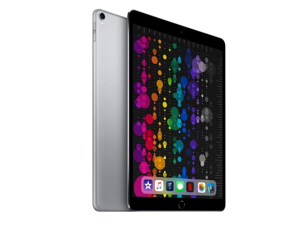 Apple iPad Pro (10.5-inch) - A10X Fusion - 256GB Storage - 10.5" Retina - Silver (Wi-Fi Only),4PF02AM/A