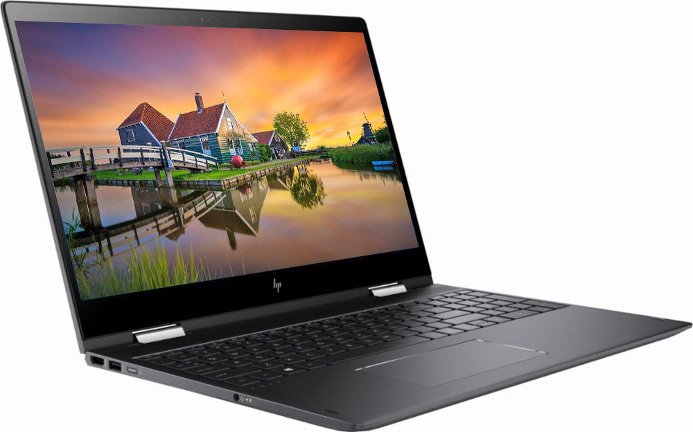 HP Envy x360 15.6" FHD Notebook, AMD R5 2500U, 2.00GHz, 8GB RAM, 256GB SSD, Windows 10 H - 5DT11UA#ABA (Certified Refurbished)