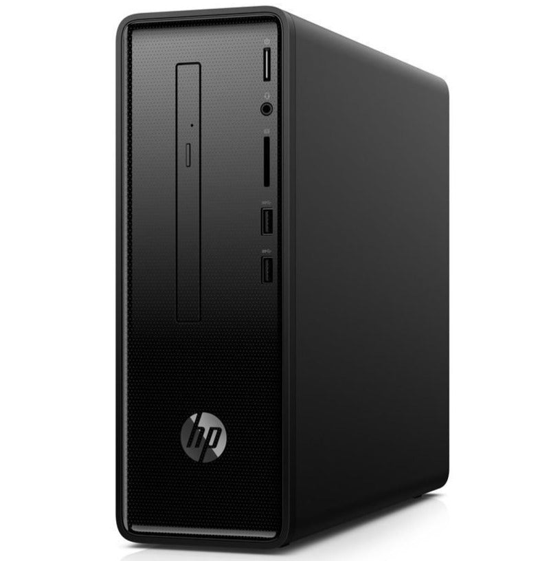 HP Slimline 290-p0046 Mini Tower Desktop, Intel i3-8100, 3.60GHz, 8GB RAM, 1TB HDD, Win10H - 3LA86AA#ABA