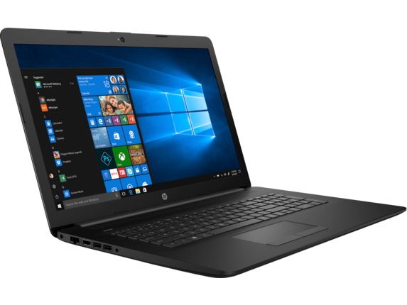 HP 17-by0000 17.3" FHD (Non-Touch) Notebook, AMD A9-9425, 3.10GHz, 8GB RAM, 1TB SATA, Windows 10 Home 64-Bit- 5ME43U8#ABA
