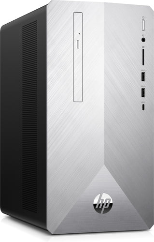 HP Pavilion 595-p0049c Desktop PC Tower, Intel Core i5-8400, 2.80GHz, 8GB RAM, 1TB HDD + 128GB SSD, Windows 10 Home 64-Bit - 3LA46AA#ABL