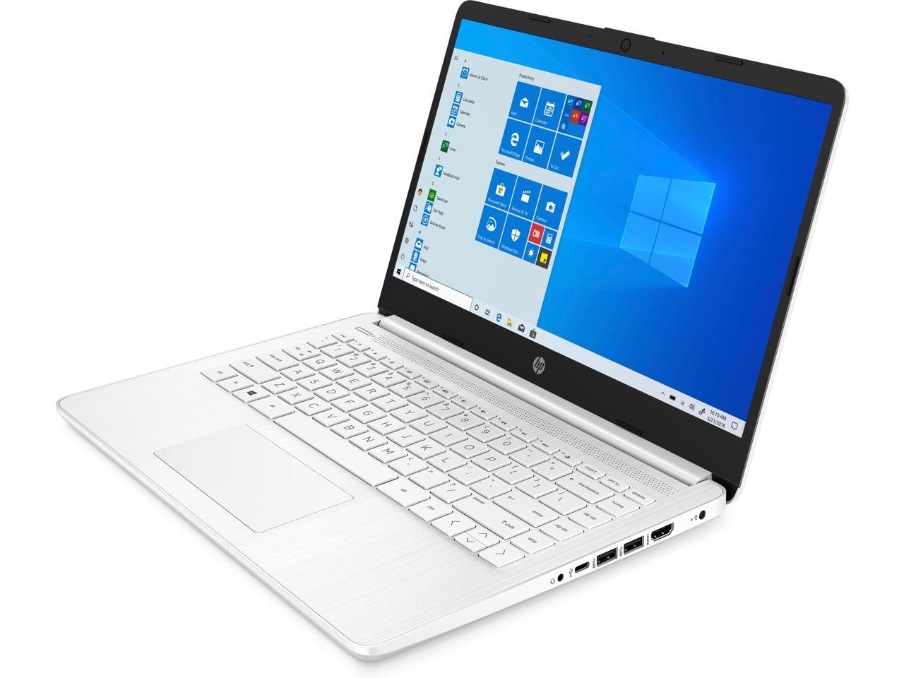 HP 14z-dk100 14" HD Notebook, AMD Athlon Silver 3050U, 2.30GHz, 8GB RAM, 256GB SSD, W10H - 4Z9K7U8#ABA (Certified Refurbished)