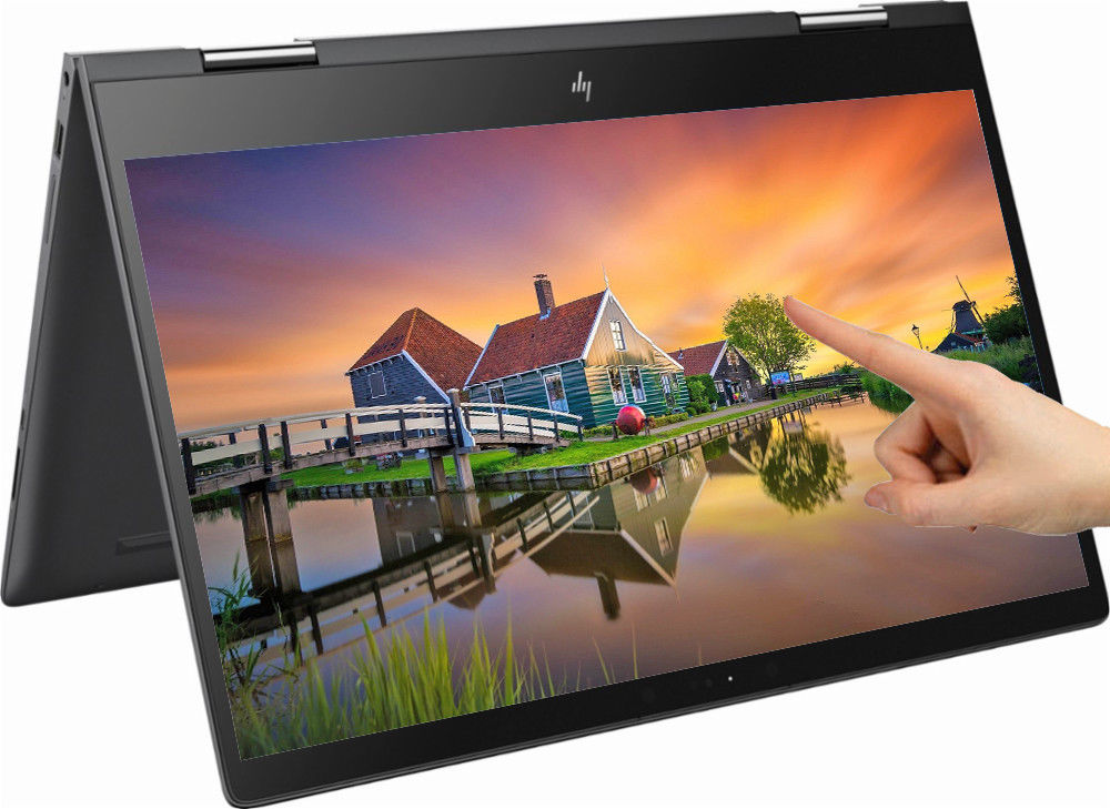 HP Envy x360 15.6" FHD Notebook, AMD R5 2500U, 2.00GHz,8GB RAM,256GB SSD,Windows 10 Home-5DT11UA#ABA(Certified Refurbished)