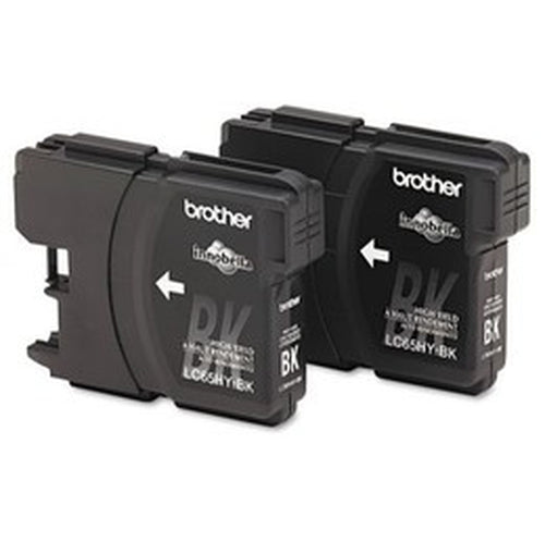 Brother Innobella High Yield 2-Pack Black Ink Cartridges, 1800 Pages - LC652PKS