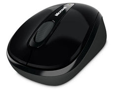Microsoft Wireless Mobile Mouse 3500, 2.4GHz RF, USB, BlueTrack, Black - GMF-00030