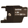 Brother Genuine High Yield Black Ink Cartridge, 600 Pages - LC75BK