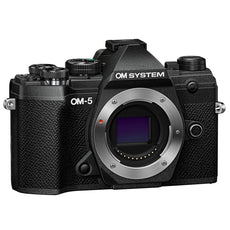 Olympus OM SYSTEM OM-5 Mirrorless Digital Camera Body, Black - V210020BU000