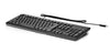 HP USB Wired Keyboard for PC, Standard, Black - QY776AT#ABA