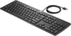 HP USB Business Slim Keyboard, Multi-OS compatibility, USB, Black - N3R87AT#ABA