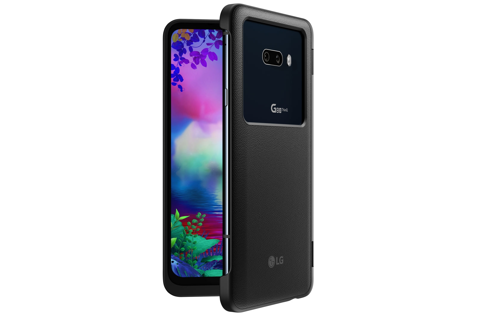 LG G8X ThinQ 6.4" FHD+ 128GB Dual Screen Smartphone, 6GB RAM, Factory Unlocked - LMG850QM7X.AUSABK
