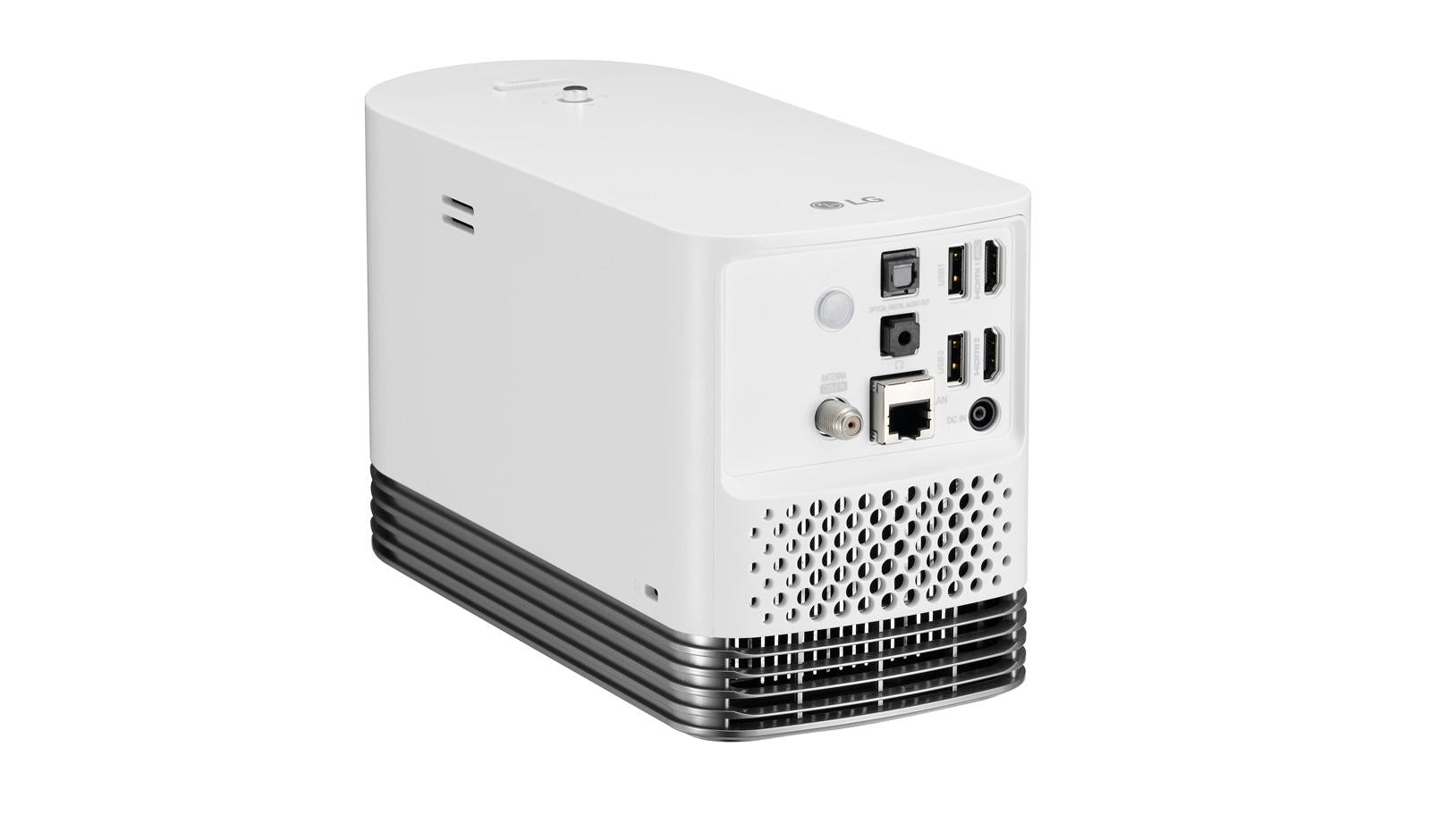 LG HF80JA FHD (1920x1080) Laser Smart Home Theater Projector, DLP, 2000 Lumens - HF80JA