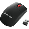 Lenovo Laser Wireless Mouse, 1600 dpi, Scroll Wheel, 3 Buttons, Ambidextrous - 0A36188