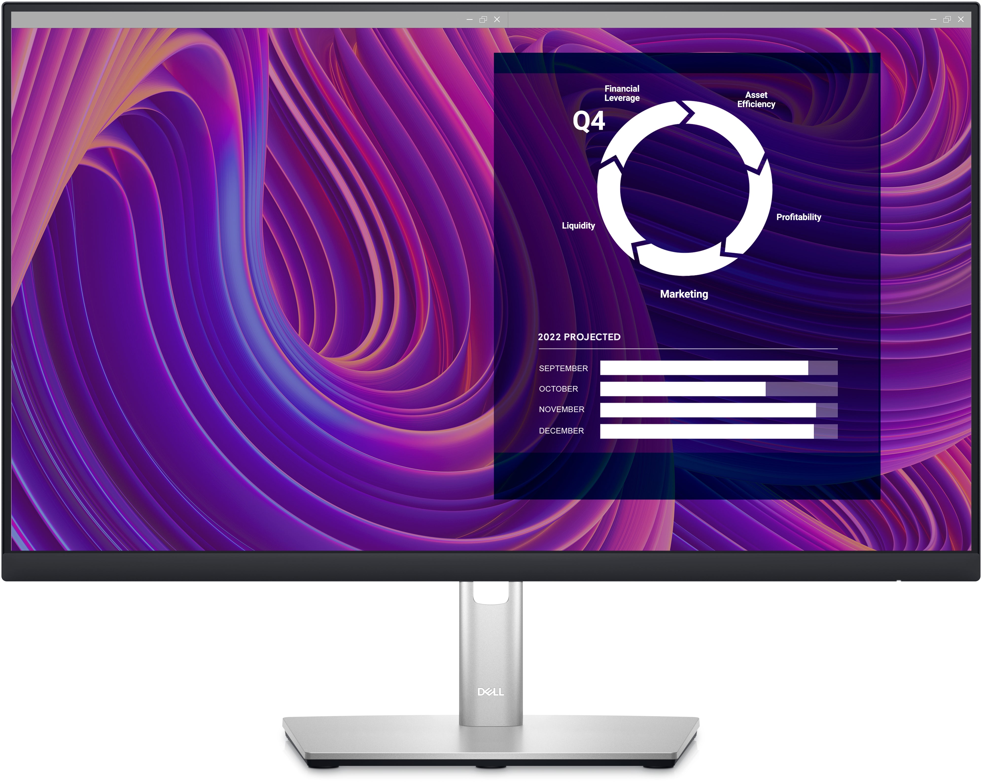Dell P2423D 23.8" QHD LED LCD Monitor, 16:9, 5ms, 1000:1-Contrast - DELL-P2423D