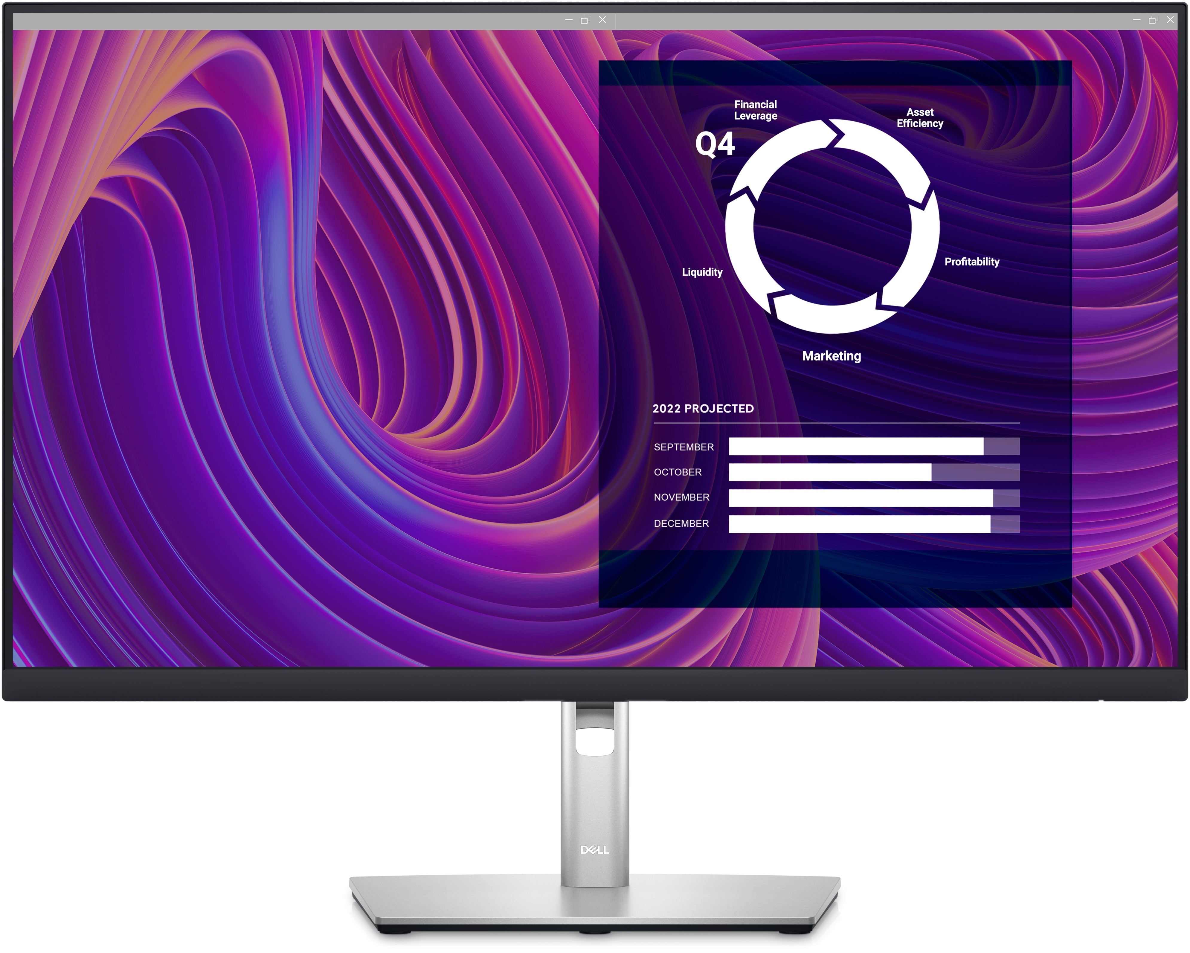 Dell P2723D 27" QHD LED LCD Monitor, 5ms, 16:9, 1000:1-Contrast - DELL-P2723D (Refurbished)
