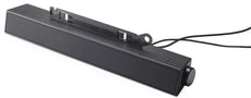DELL AX510 Stereo Soundbar Speaker, 2.0 Channels, 10W, Wired, Black - K512C