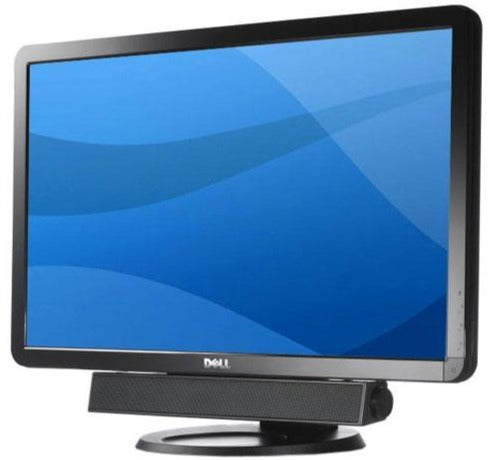 DELL AX510 Stereo Soundbar Speaker, 2.0 Channels, 10W, Wired, Black - K512C
