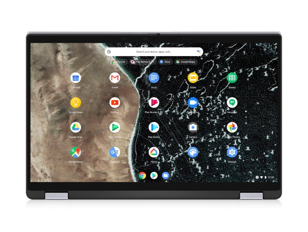 Dell Latitude 7410 14" FHD Convertible Chromebook, Intel i5-10310U, 1.70GHz, 8GB RAM, 128GB SSD, Chrome OS- HTKPR