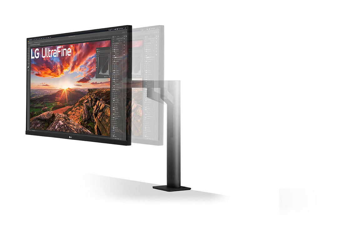 LG Ergo 31.5" 4K UHD LED LCD UltraFine Monitor, 16:9, 5ms, 1K:1-Contrast - 32BN88U-B
