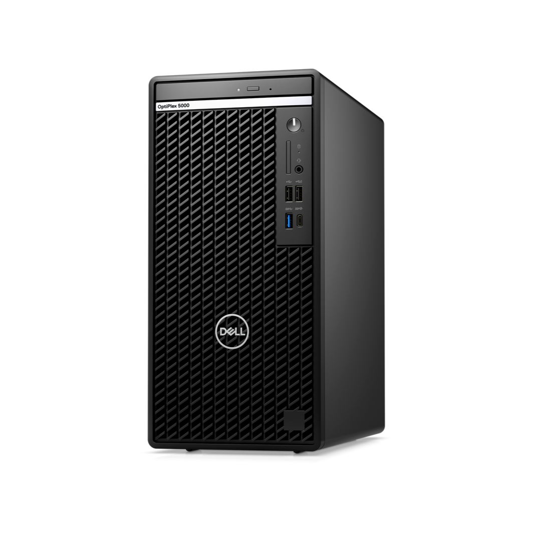 Dell OptiPlex 5000 Tower PC, Intel i7-12700, 2.10GHz, 16GB RAM, 512GB SSD, Win11L - V62CY