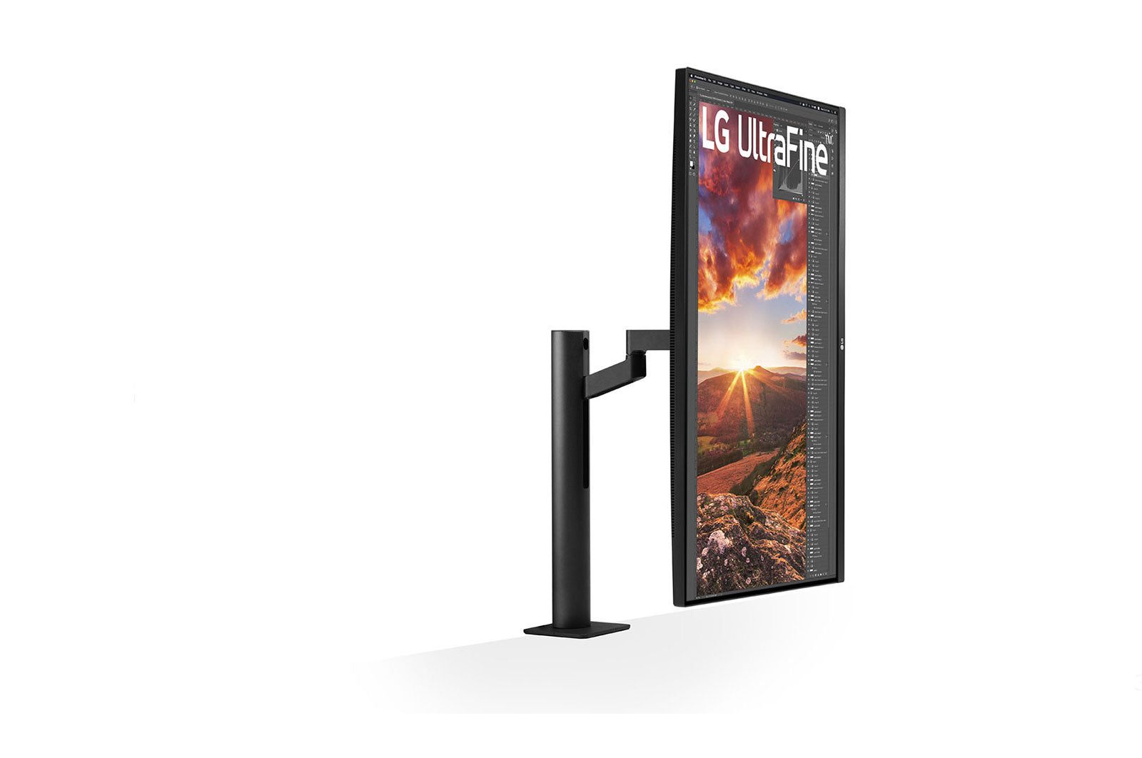 LG Ergo 31.5" 4K UHD LED LCD UltraFine Monitor, 16:9, 5ms, 1K:1-Contrast - 32BN88U-B