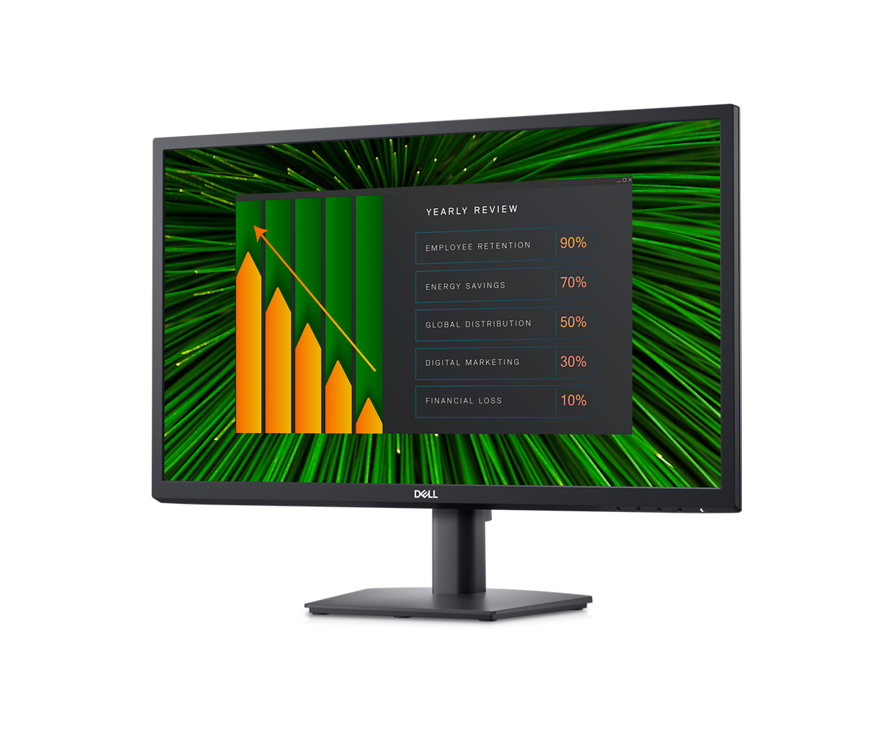 Dell E2423HN 23.8" FHD LED LCD Monitor, 8ms, 16:9, 3000:1-Contrast - DELL-E2423HN