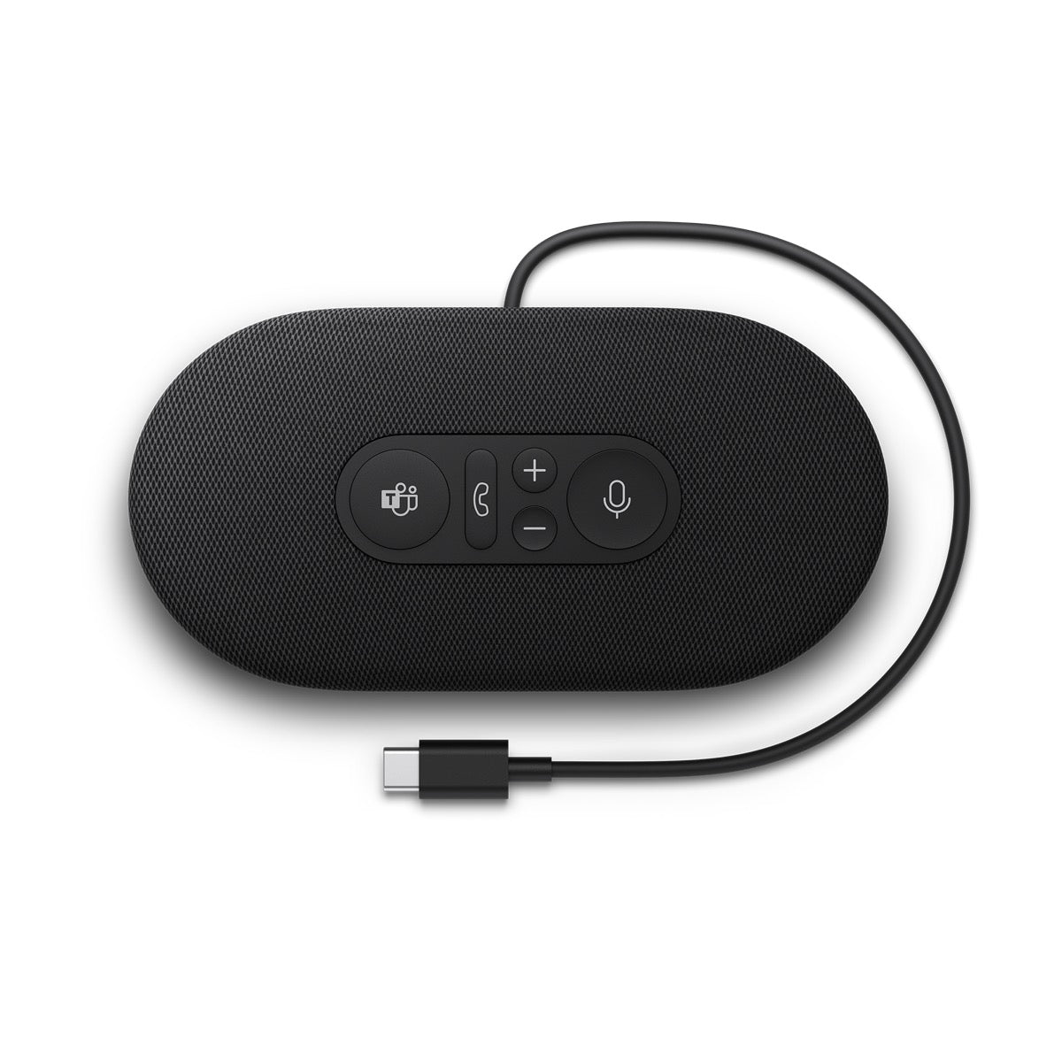 Microsoft Modern USB-C Speaker, 50mm, 2x Omni-directional Microphones, Matte Black- 8KZ-00001