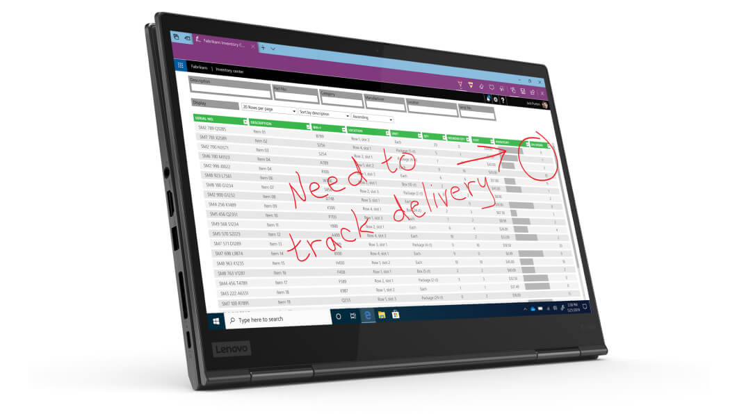 Lenovo ThinkPad X1 YOGA G5 14" FHD Convertible Notebook, Intel i5-10210U, 1.60GHz, 8GB RAM, 256GB SSD, Win10P - 20UB001FUS