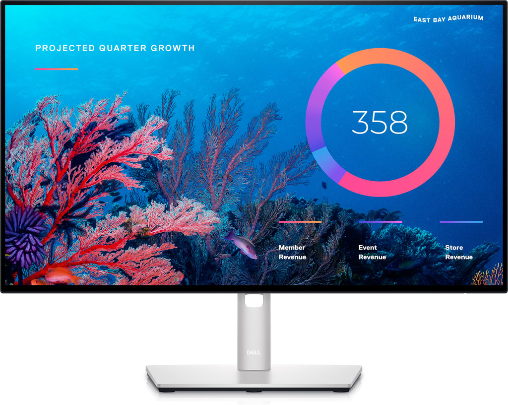 Dell UltraSharp 23.8" FHD USB-C Hub Monitor, 5ms, 16:9, 1000:1-Contrast - DELL-U2422HE