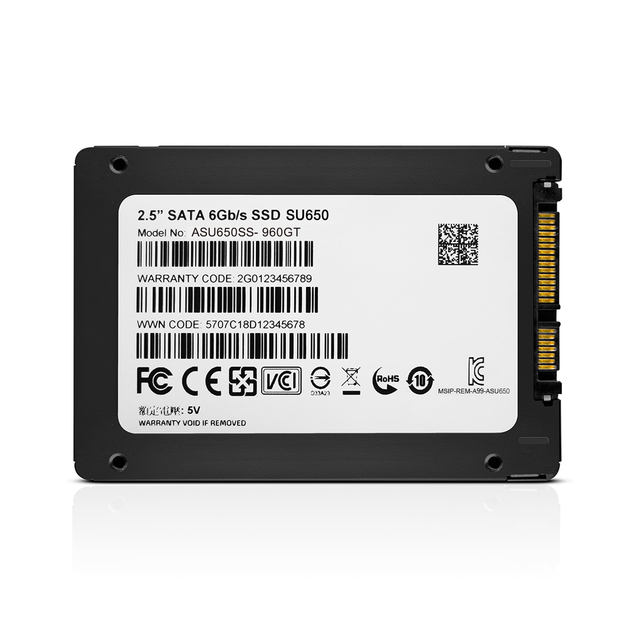 ADATA Ultimate SU650 120GB Solid State Drive, SSD For PC/Notebook - ASU650SS-120GT-R