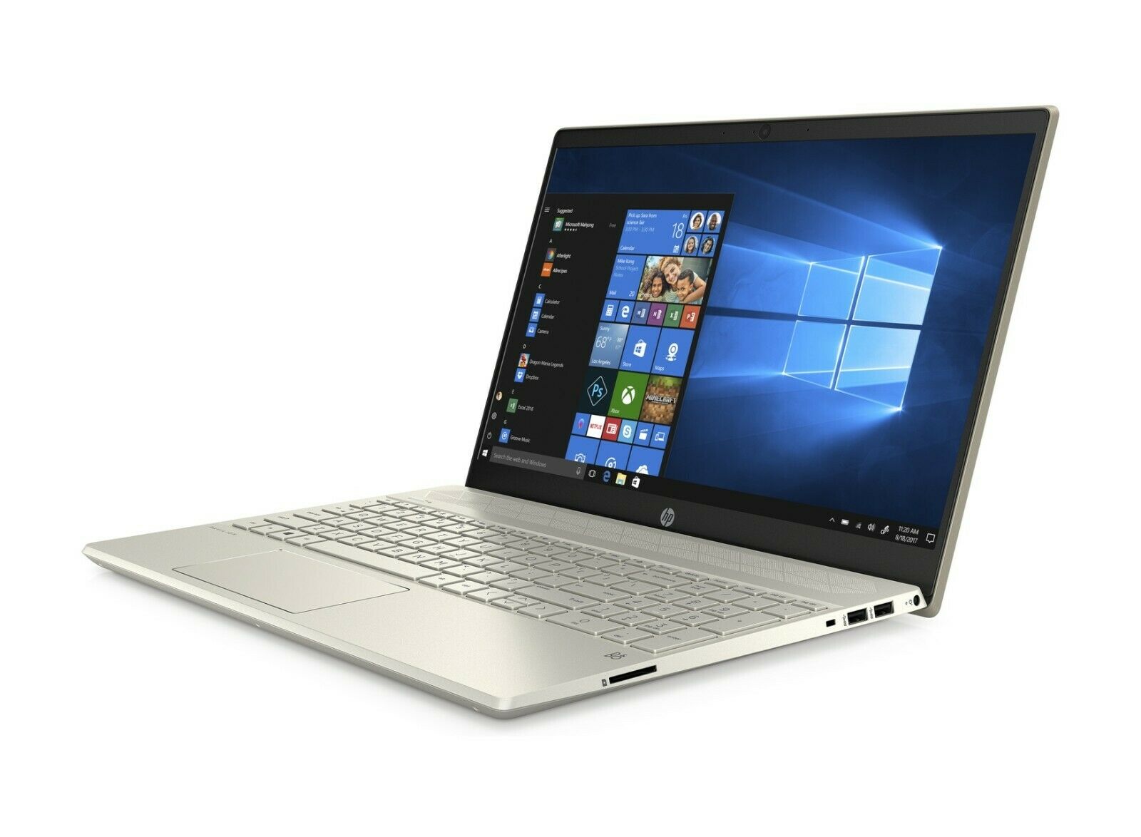 HP Pavilion 15t-cs300 15.6" HD Notebook, Intel i7-1065G7, 1.30GHz, 16GB RAM, 32GB Optane, 512GB SSD, W10H - 360Y7U8#ABA (Certified Refurbished)